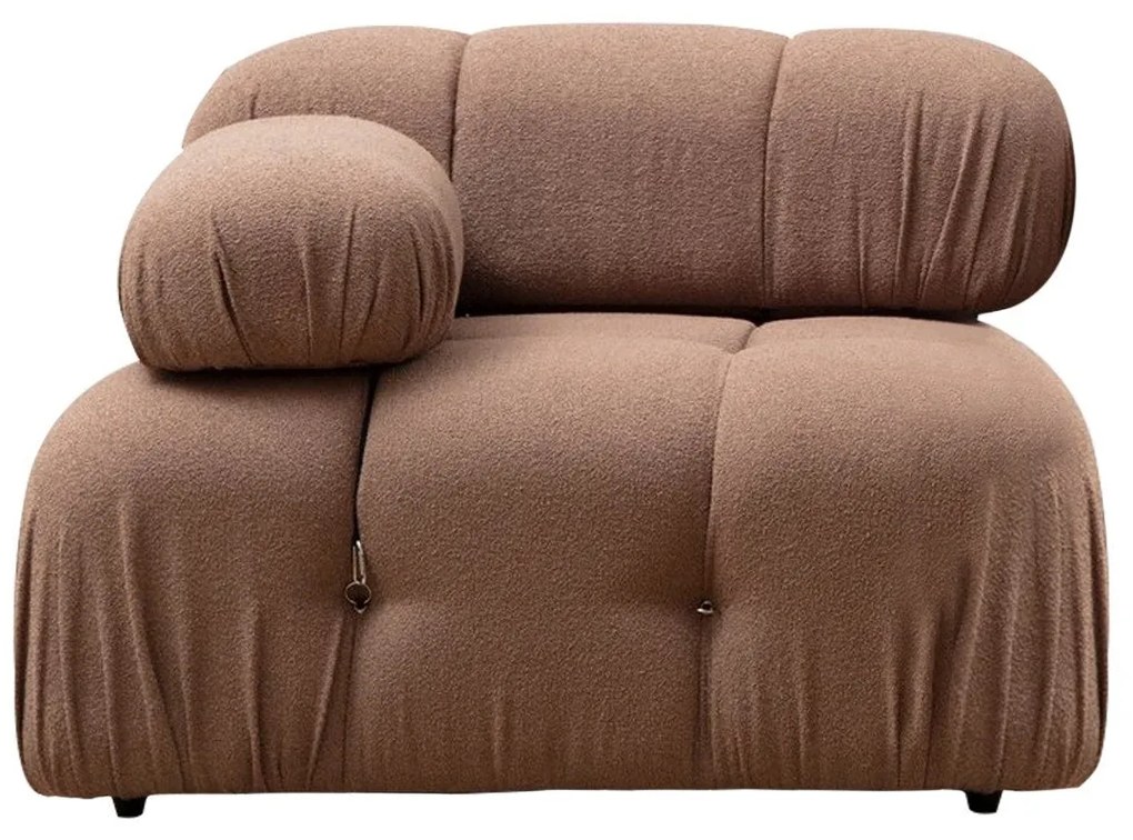 Sofá de 1 Lugar Bubble – Castanho – 95x95x75 cm