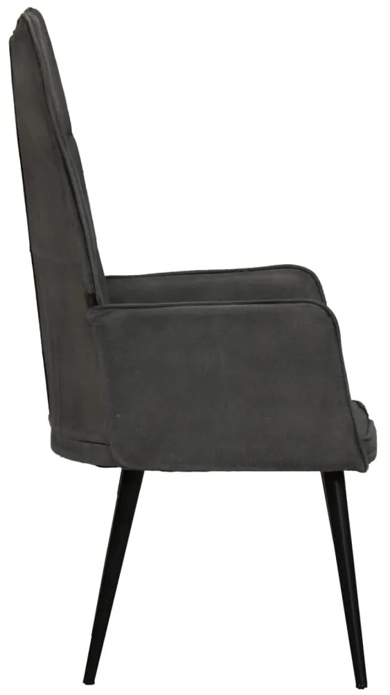 Poltrona de apoio lona preto