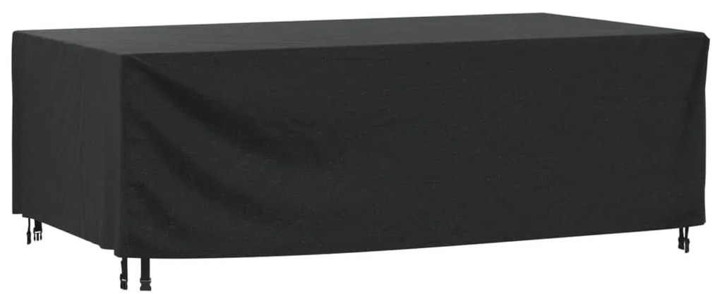 vidaXL Capa p/ mobiliário jardim 229x113x73 cm impermeável 420D preto