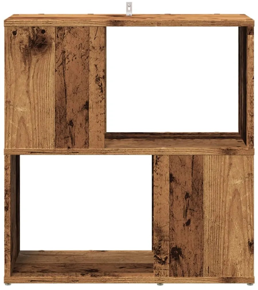 Estante 60x24x63 cm derivados de madeira madeira velha