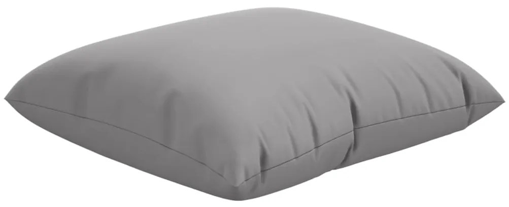 Almofadas de sofá 4 pcs 60x60 cm tecido cinza