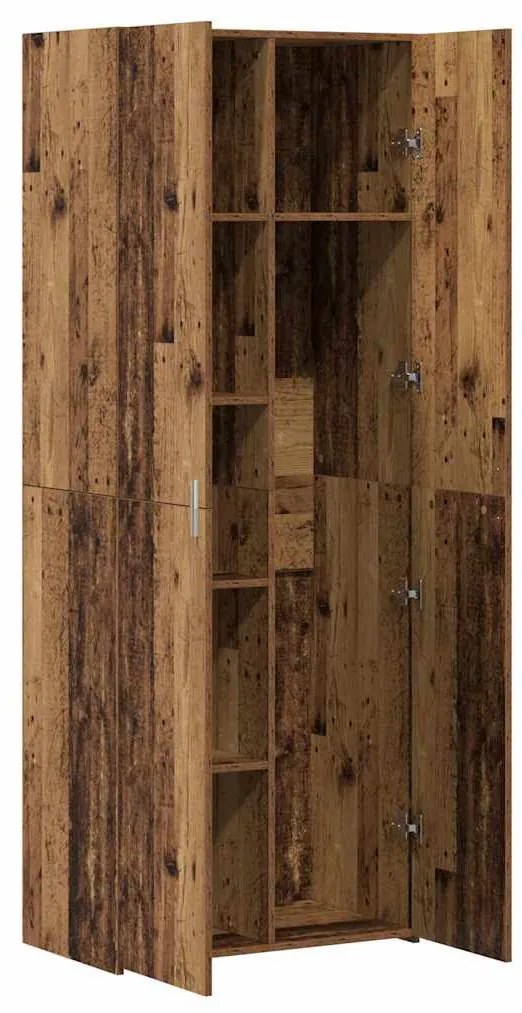 Highboard Madeira Velha 70x42.5x185 cm Madeira Recuperada