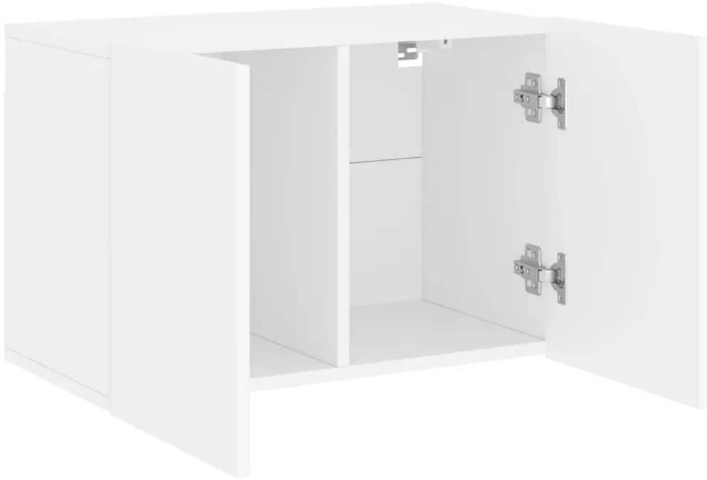 Móvel de parede para TV 60x30x41 cm branco