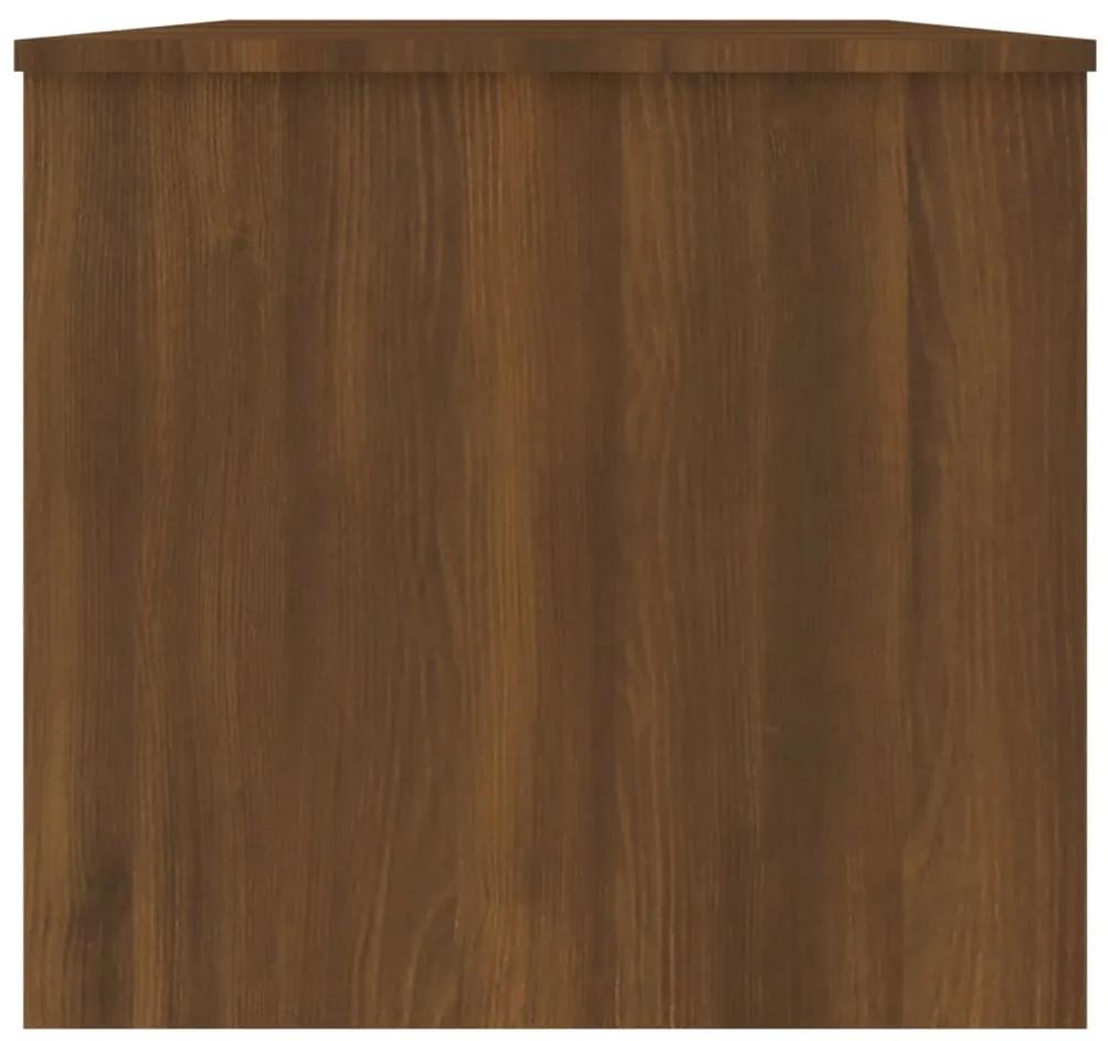 Mesa centro 102x50,5x46,5 madeira processada carvalho castanho