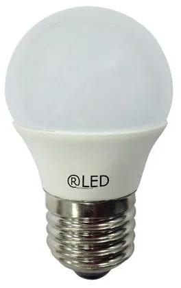 LED Spherical Standard Bulb E27 6W 4200ºK