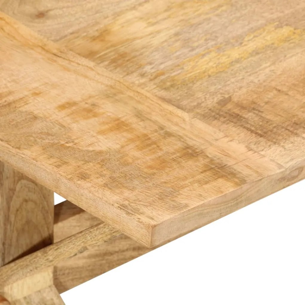 Mesa de centro 110x52x40 cm madeira de mangueira maciça