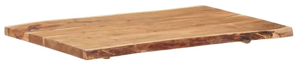 Tampo de mesa 100x(50-60)x3,8 cm madeira de acácia maciça