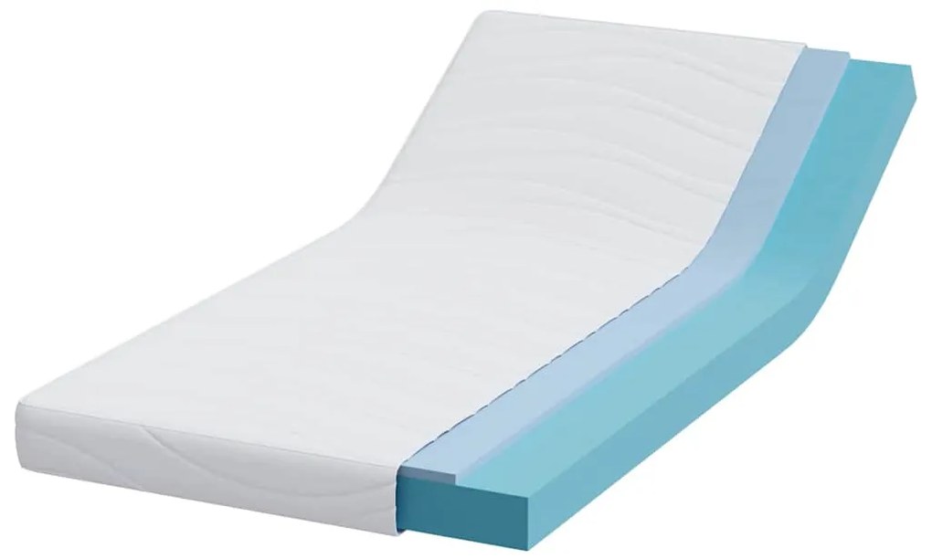 Colchões Branco 100 x 200 cm Tecido 100% poliéster