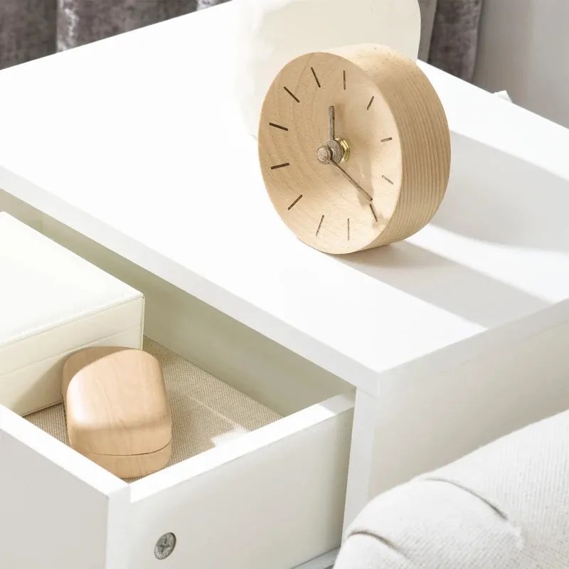 Conjunto de 2 Mesinhas de Cabeceira Sunny - Design Escandinavo