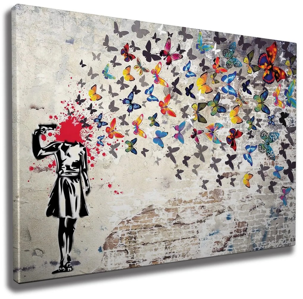 Tela Decorativa WY51 – Multicolor – 70 x 100 cm