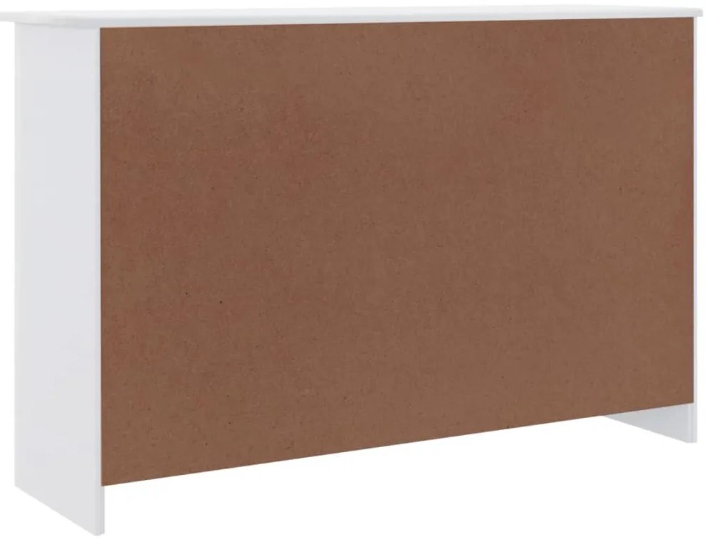 Aparador ALTA 112x35x73 cm madeira de pinho maciça branco