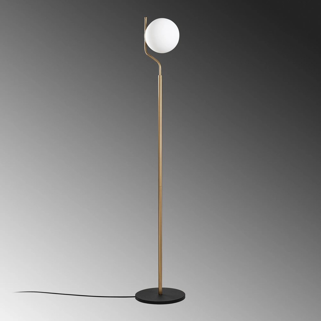 Candeeiro de Pé Tulip – Dourado – 30 x 30 x 168 cm