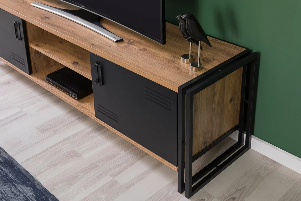 Conjunto de Mobiliário de Sala de Estar Cosmo – Pinheiro Atlântico Pre