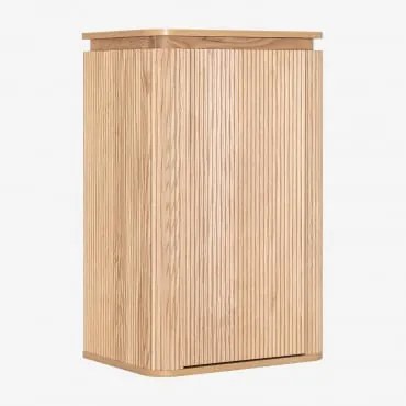 Armário De Parede Para Casa De Banho Em Madeira Carsone Madeira Natural - Sklum