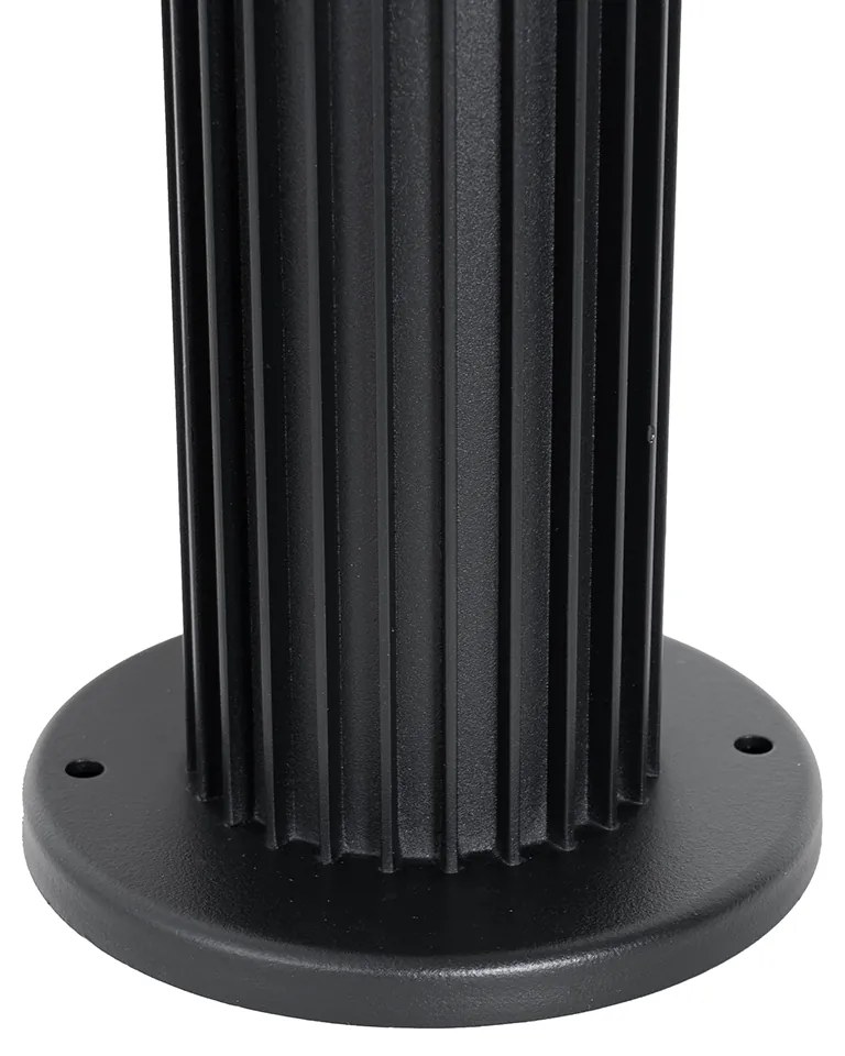 Balizador de exterior de design preto 50 cm IP44 - Boris Design,Moderno