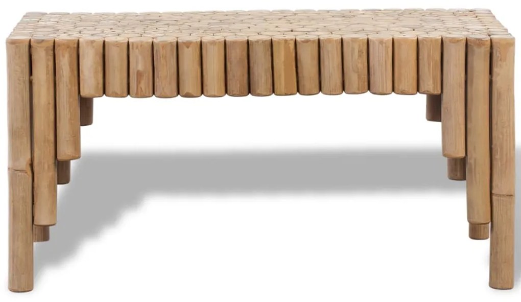 Mesa de centro em bambu