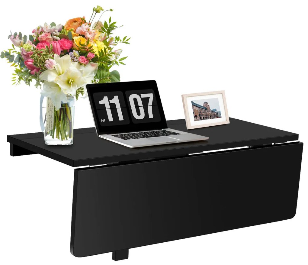 Secretária de Parede Dobrável "FlexDesk" – Escrivaninha Flutuante para