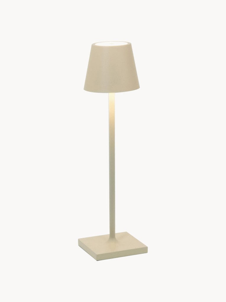 Candeeiro de mesa LED portátil e regulável Poldina Pro Micro