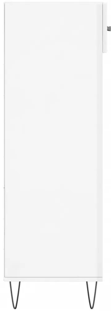 Sapateira 60x35x105 cm derivados de madeira branco brilhante