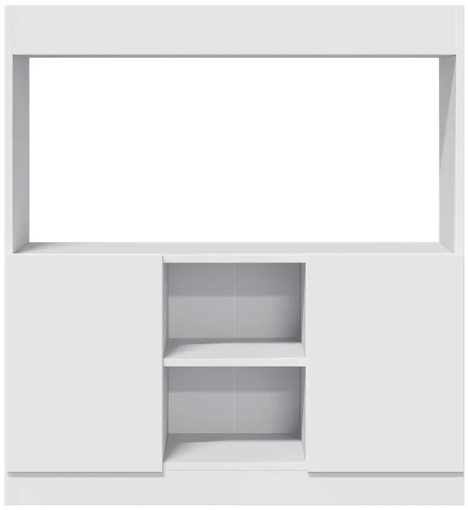 Armário alto 92x33x100 cm derivados de madeira branco