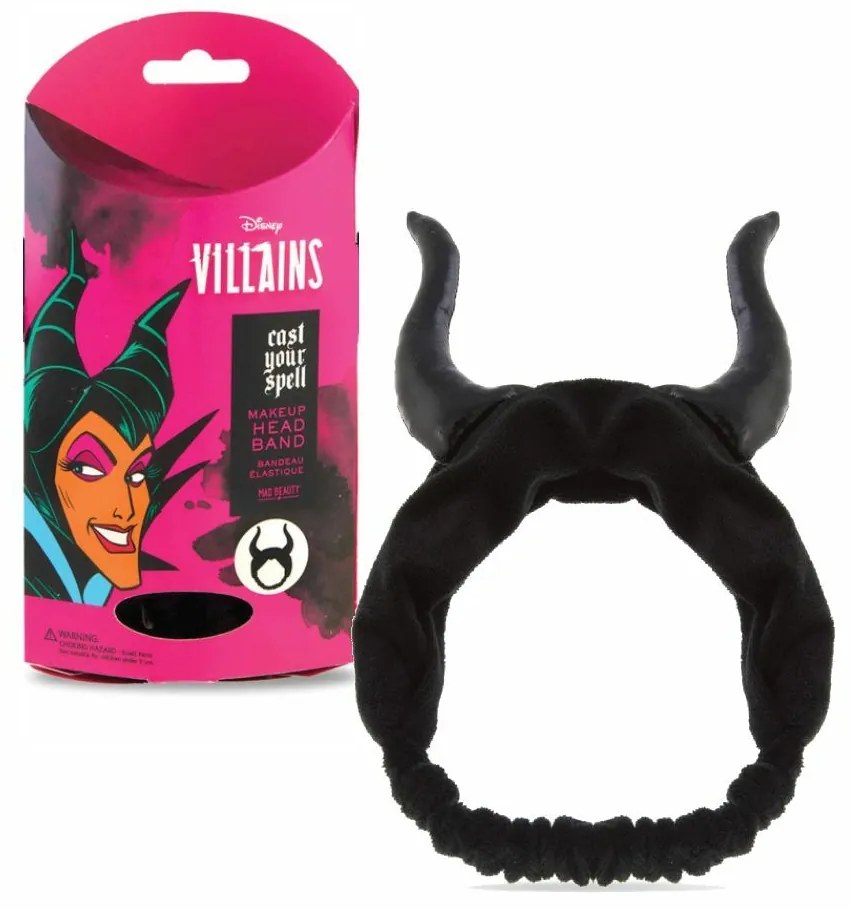 Fita de Cabelo Elástica Mad Beauty Disney Villains Maleficent