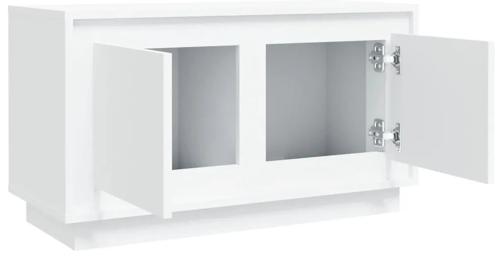 Móvel de TV 80x35x45 cm derivados de madeira branco