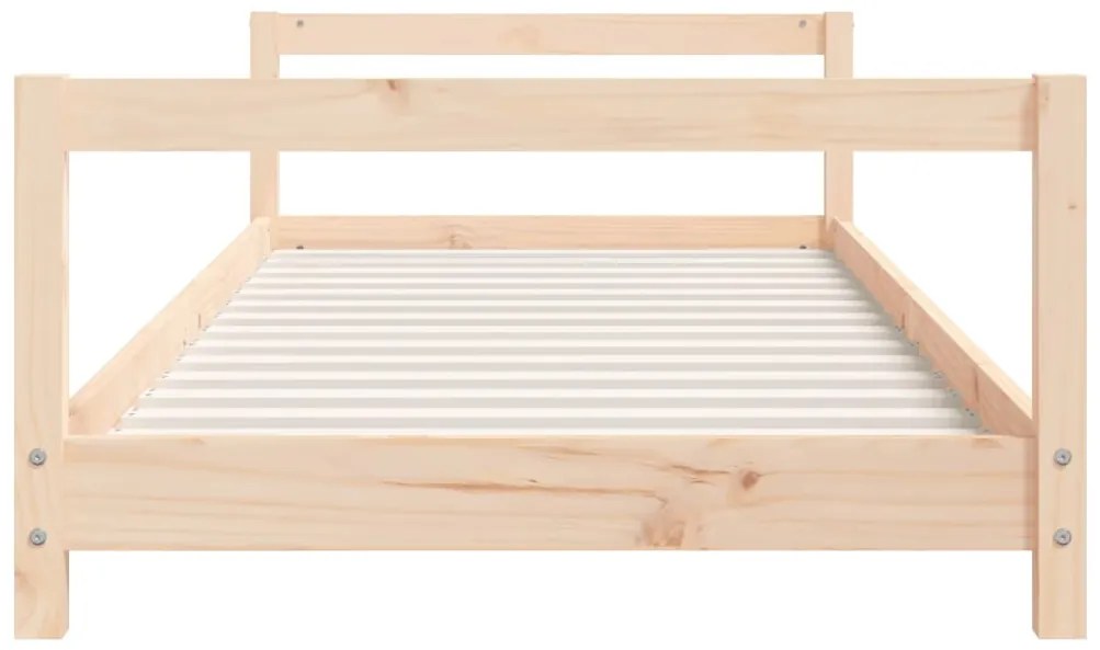 Estrutura de cama infantil 80x200 cm madeira de pinho maciça