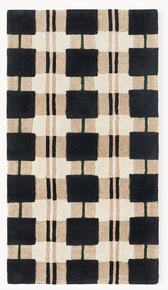 Tapete em lã artesanal Kimi