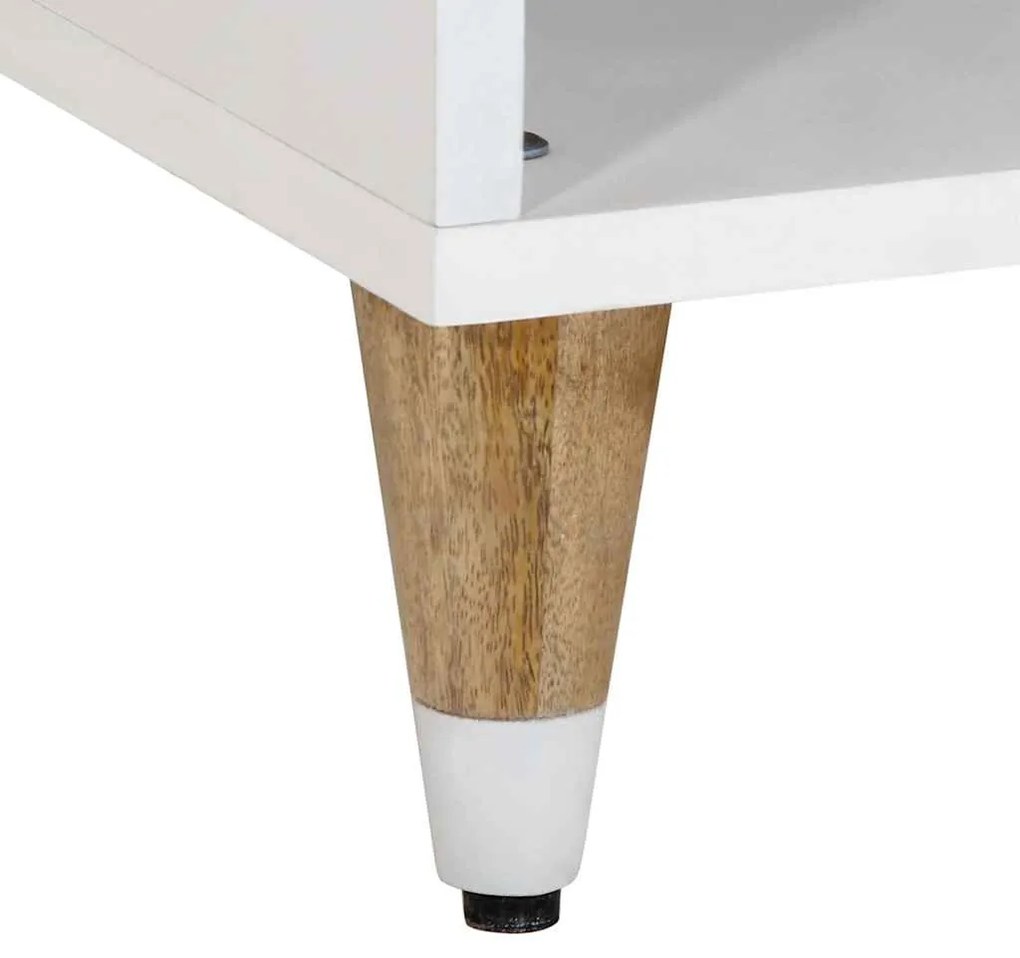Mesa de centro 80x50x40 cm madeira de mangueira maciça