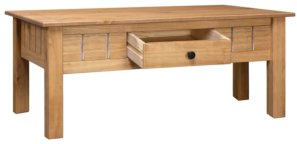 Mesa de centro 100x60x45 cm pinho maciço Panama