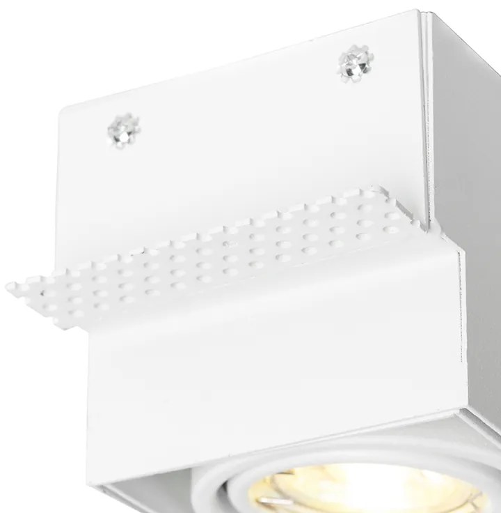 LED Foco embutido inteligente branco sem moldura incl. Wi-Fi GU10 - Oneon 1 Moderno