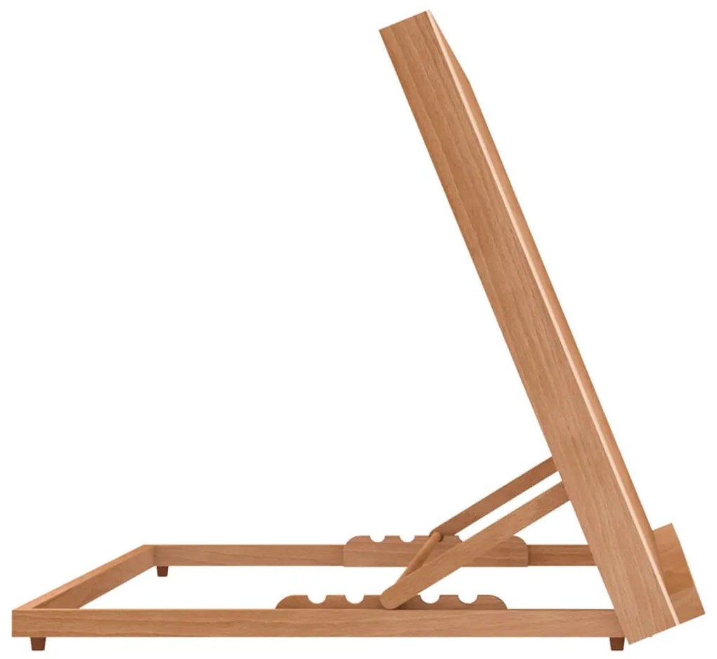 Cavalete de mesa 65x48x7 cm madeira de faia maciça