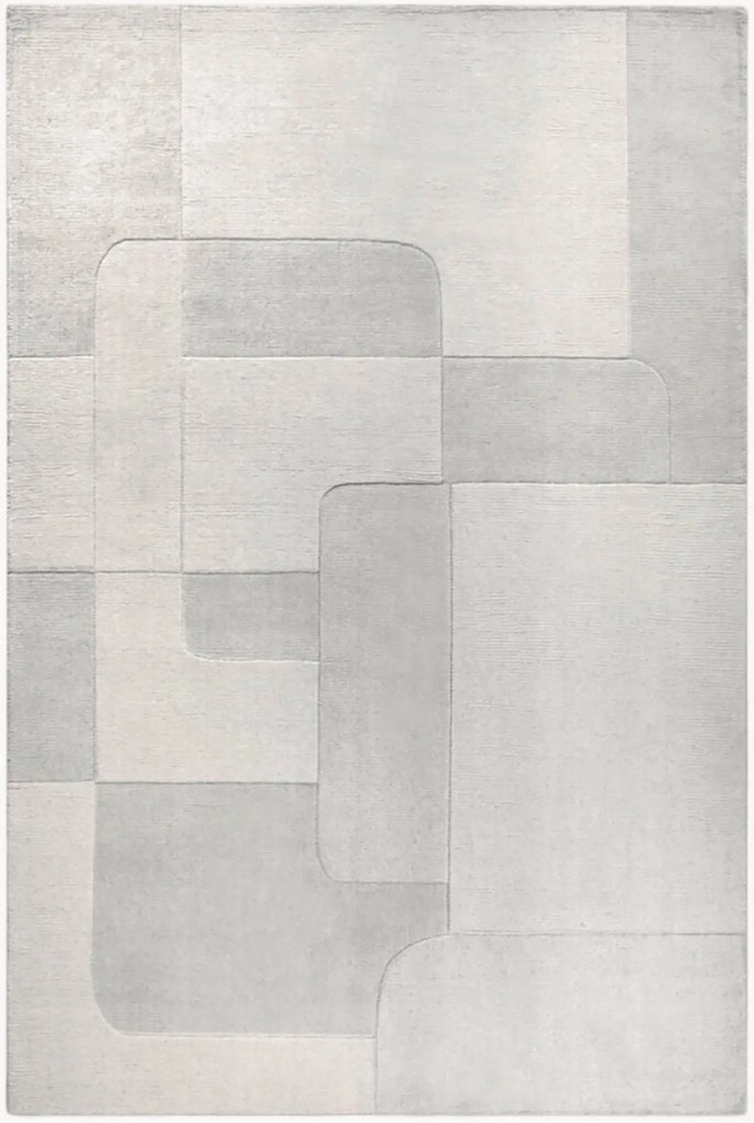 Tapete de lã com relevo Charlotte