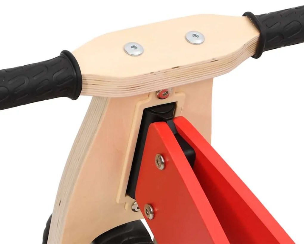 Bicicleta de equilíbrio p/ crianças 2 em 1 vermelho