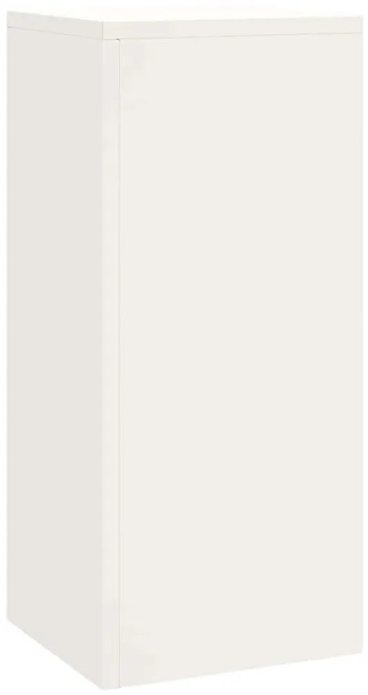 Suportes para Plantas Externas Pilar 3 pcs Branco Aço