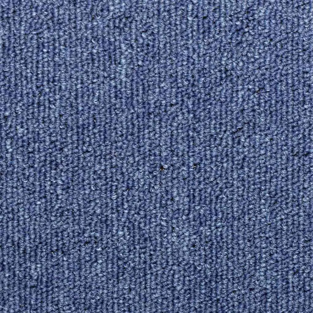 Tapetes de escadas 30 pcs 65x25 cm azul