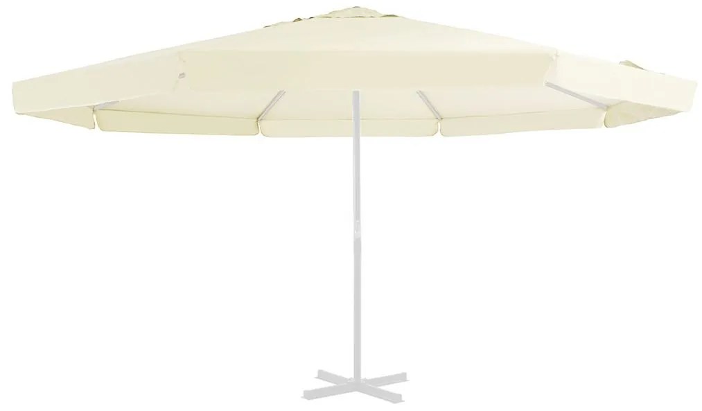Tecido de substituição para guarda-sol 500 cm cor areia