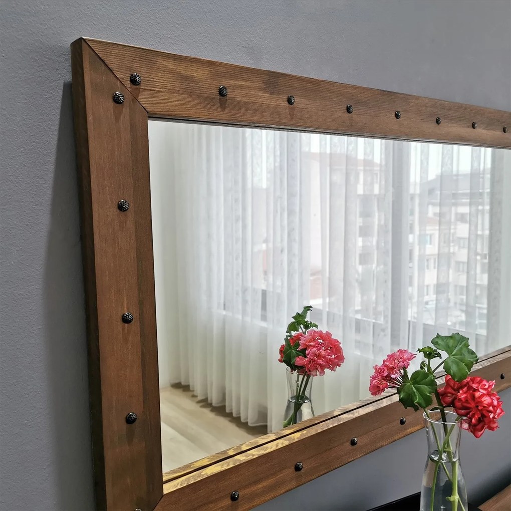 Espelho Z11050CV – Nogueira – 110x50 cm