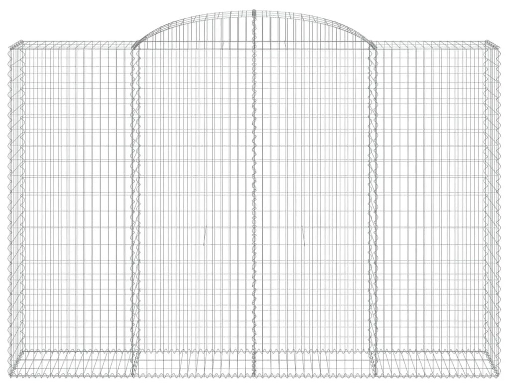 Cestos gabião arqueados 5pcs 300x50x200/220cm ferro galvanizado