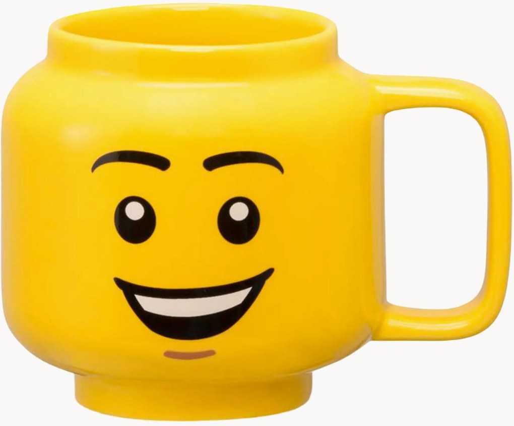 Caneca para crianças em cerâmica Head Small Happy Boy