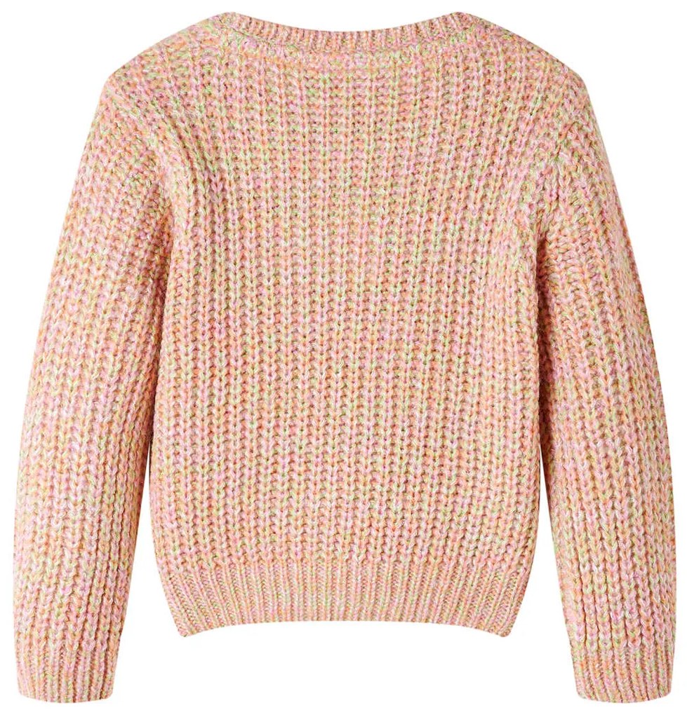 Camisola de malha para criança rosa-suave 92