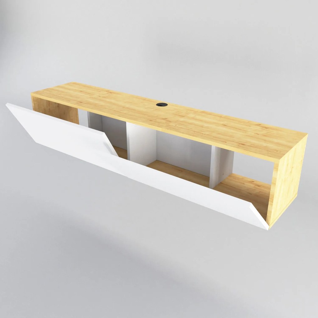 Móvel TV Poling – Branco Safira – 159,7 x 36,8 x 34,1 cm