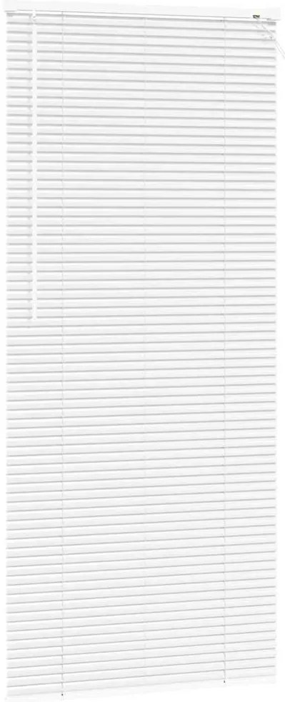 Persiana de Janela com cortinas Outros Manual Branco 80 x 130 cm Alumí