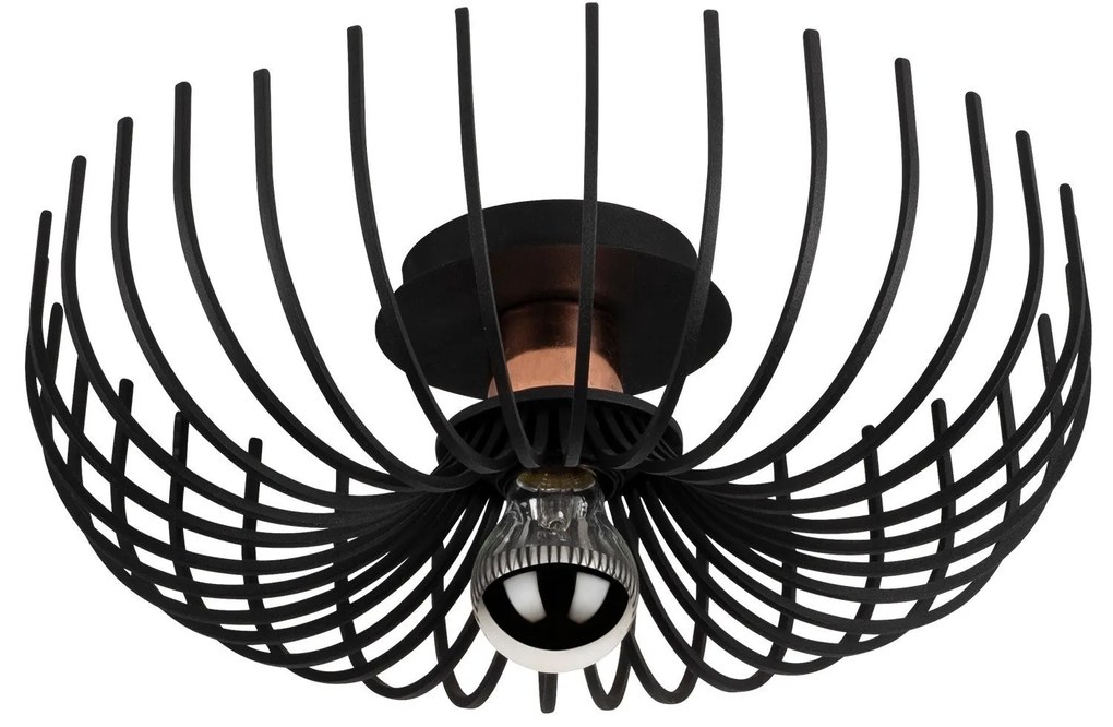 Candeeiro Aspendos – Preto – 36 cm
