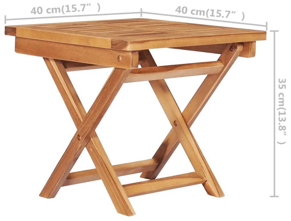 Espreguiçadeira com mesa e almofadão madeira de teca maciça