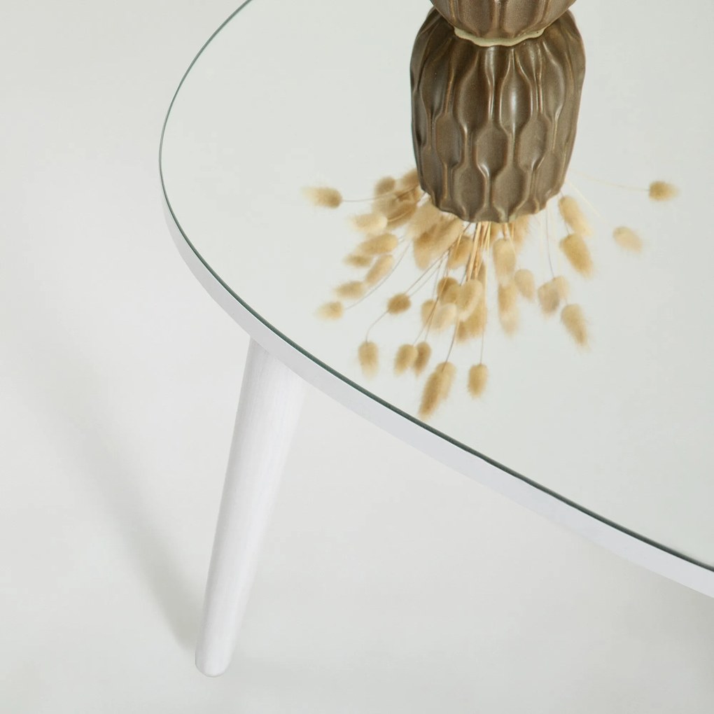 Mesa de Centro Gusto – Branco – 75 x 38 x 55 cm