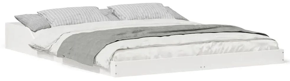 Estrutura da Cama Branco 140 x 220 cm madeira