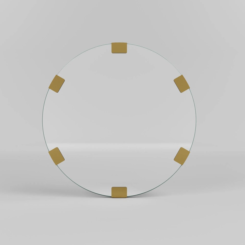 Espelho Chakra – Dourado – 60 cm