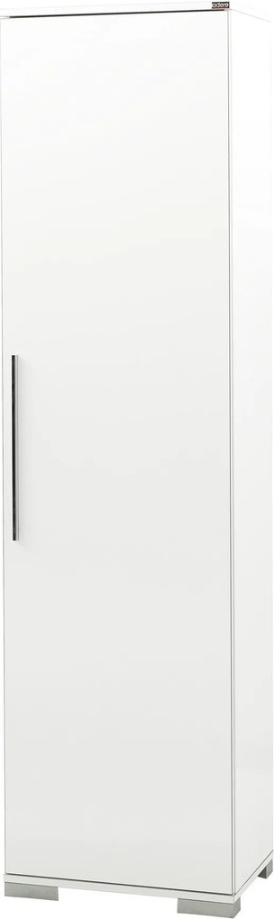 Armário Multiusos "Alto" - Branco - 50x187x35cm - Design Moderno