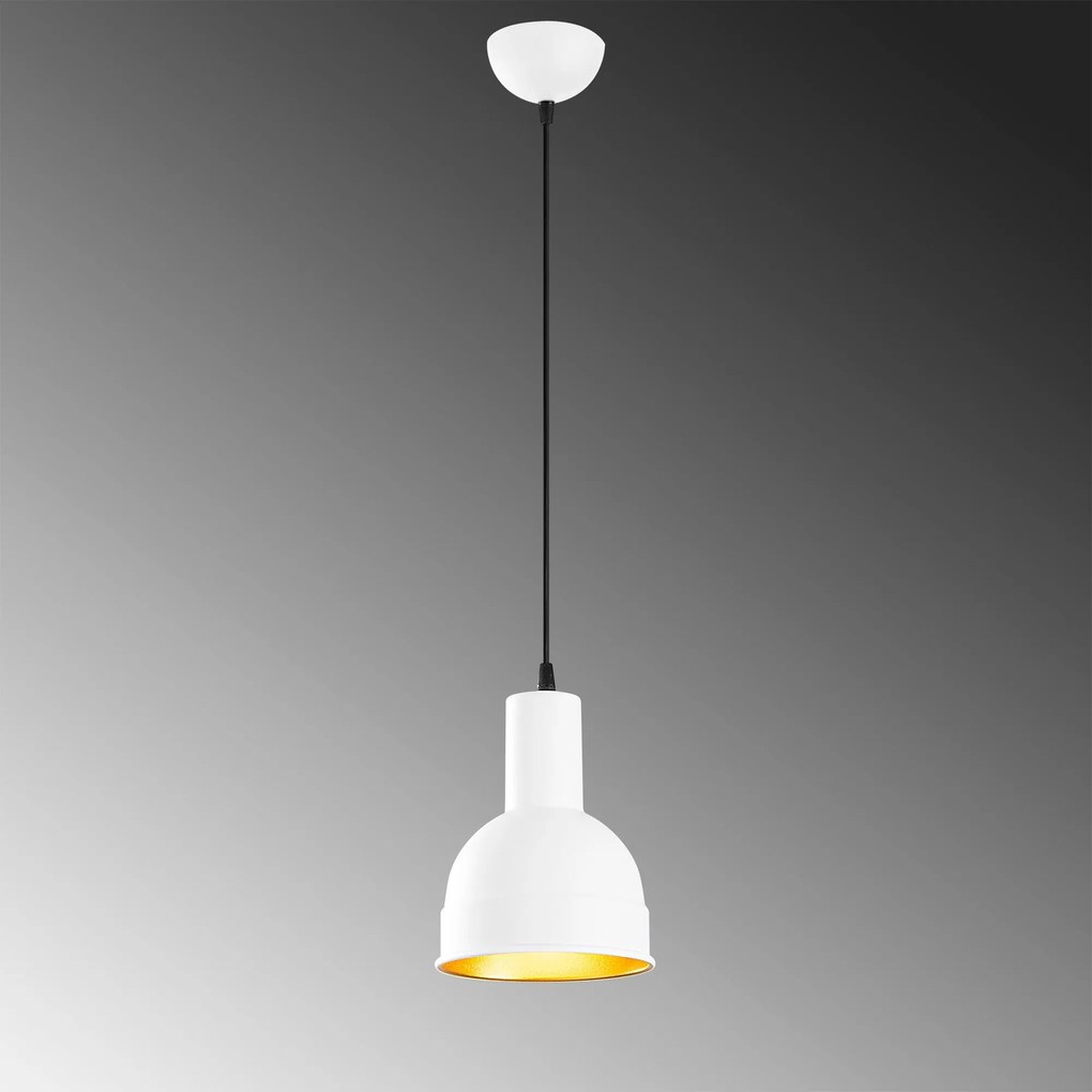 Chandelier Berceste – Branco – 17 x 17 cm